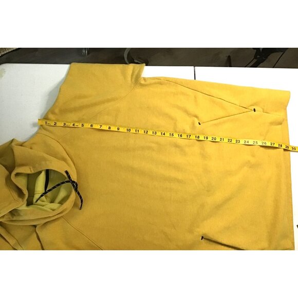 OLD NAVY-MENS YELLOW PULLOVER KANGAROO POCKET HOODIE SWEATER SIZE X-LARGE - Picture 6 of 6